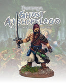 Frostgrave Ghost Archipelago Heritor 1, 28 mm Scale Model Metal Figure