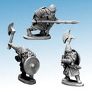 Oathmark Dwarf Champions, 28 mm Scale Metal Figures Unpainted