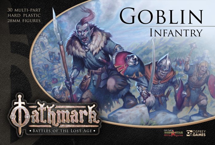 Oathmark Goblin Infantry, 28 mm Scale Model Plastic Figures