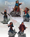 Frostgrave Wizard Shades, 28 mm Scale Model Metal Figures