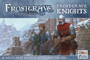 Frostgrave Knights, 28 mm Scale Model Plastic Figures