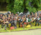 Oathmark Halfling Spearmen, 28 mm Scale Model Metallic Figures