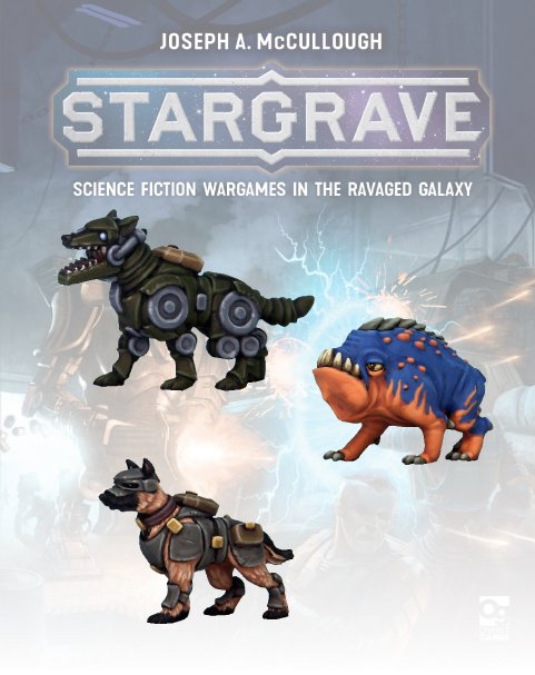 Stargrave Specialist Soldiers: Guard Dogs, 28 mm Scale Model Metal Figures