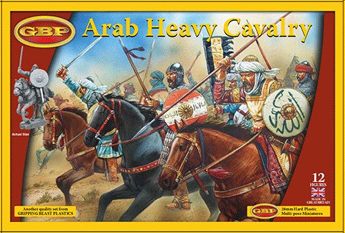 Arab Heavy Cavalry 10th -13th Century, 28 mm Scale Model Plastic Figures