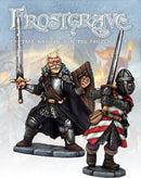 Frostgrave Knight & Templar, 28 mm Scale Model Metal Figures