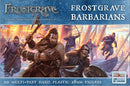 Frostgrave Barbarians, 28 mm Scale Model Plastic Figures
