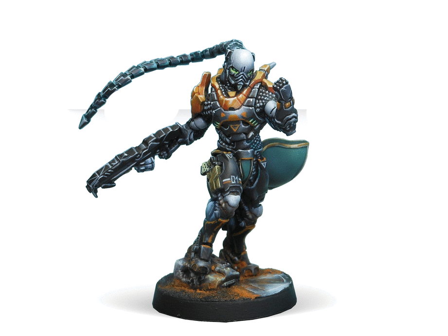 Infinity Yu Jing Imperial Service Sectorial Starter Pack Miniature Game Figures Imperial Agent, Crane Rank Spitfire