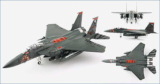 McDonnell Douglas F-15E Strike Eagle “Tiger Meet of Americas 2005” 1:72 Scale Diecast Model Multi View