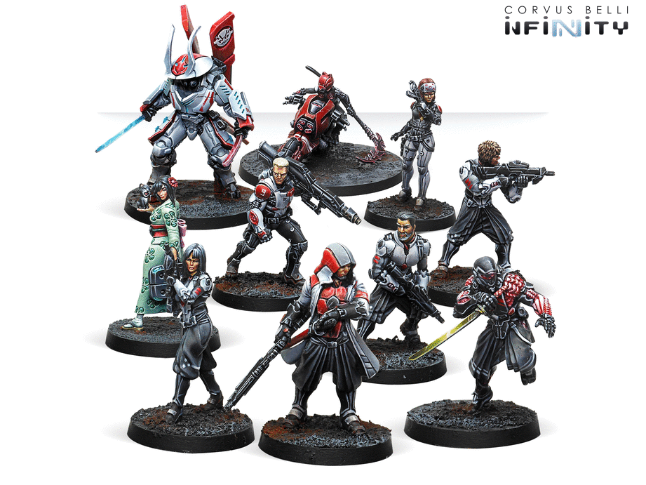 Infinity Japanese Sectorial Army (JSA) Pack