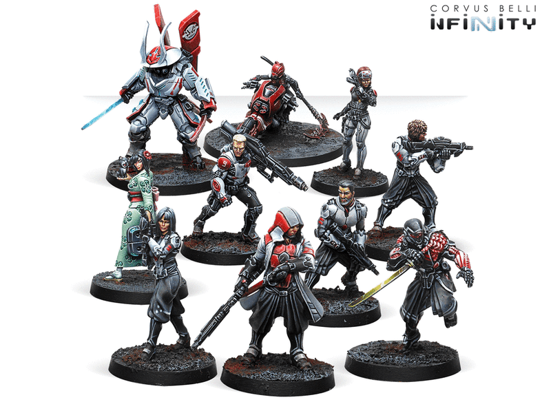 Infinity Japanese Sectorial Army (JSA) Pack