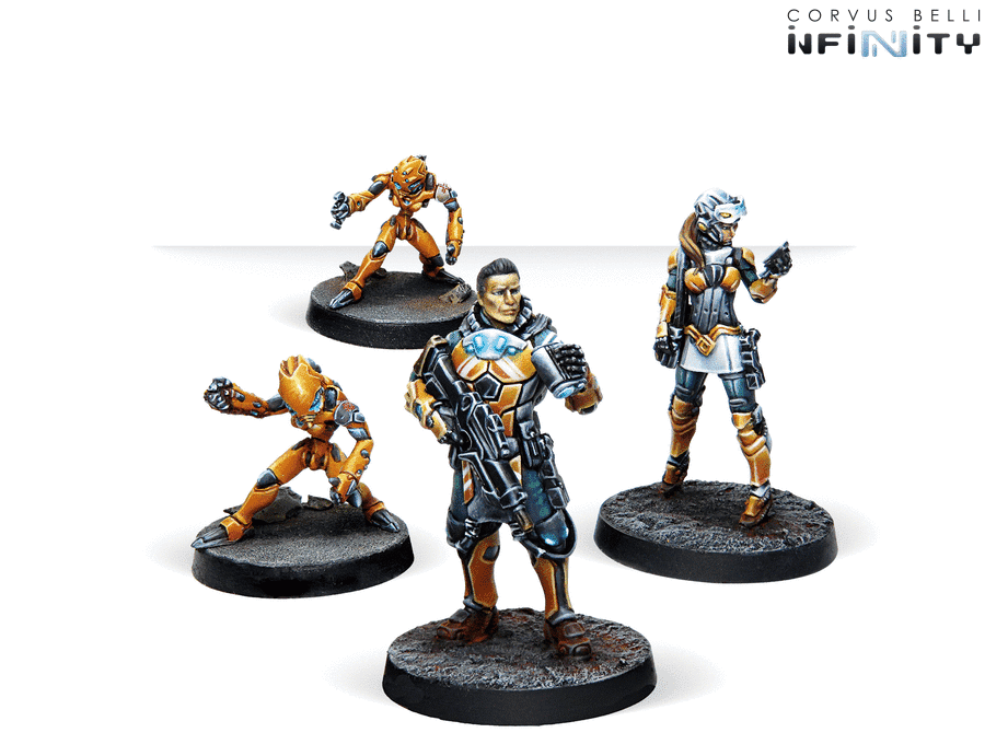 Infinity CodeOne Yu Jing Support Pack Miniature Game Figures