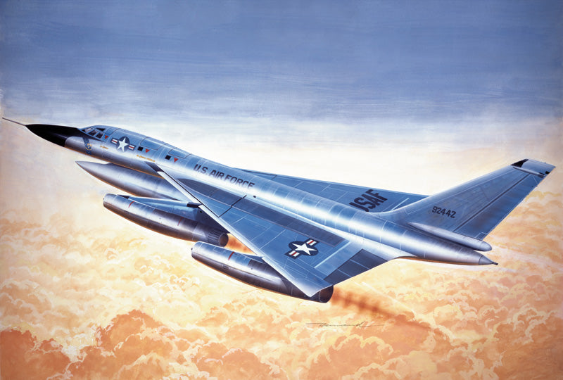 Convair B-58 Hustler, 1/72 Scale Plastic Model Kit Box Art