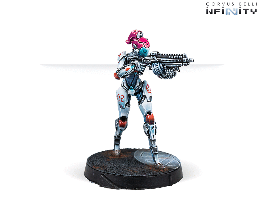 Infinity NA2-JSA Karakuri Special Project Miniature Game Figure Heavy Shotgun