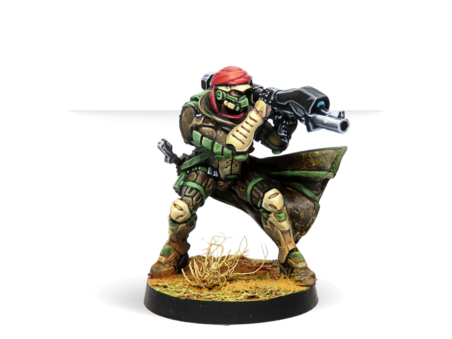 Infinity Haqqislam Khawarijs Miniature Game Figures  Heavy Rocket Launcher