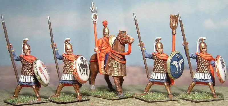 Carthaginian Command & Cavalry 1/72 Scale Plastic Model Figures Painted Examples