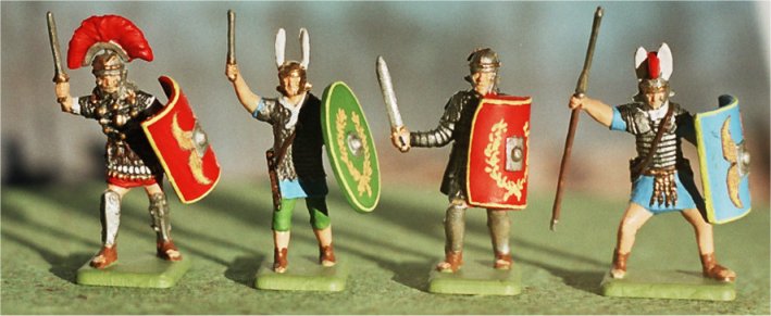 Imperial Roman Command 1/72 Scale Model Plastic Figures Command Figures