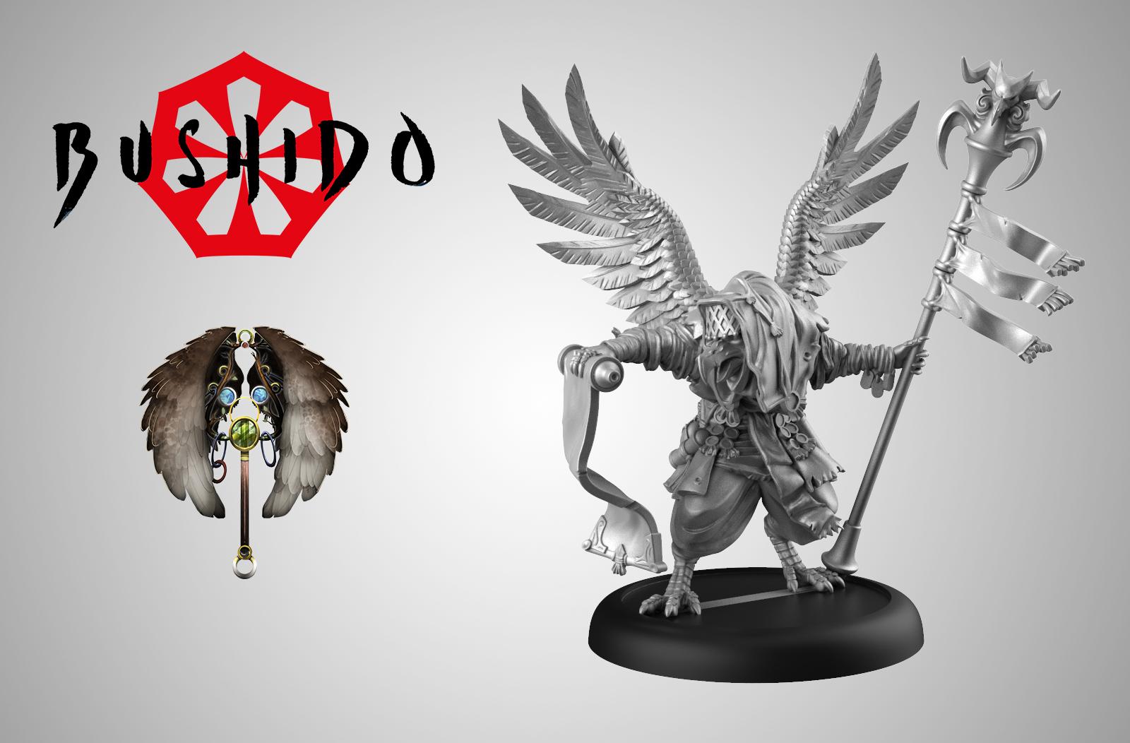 Bushido The Descension Faction “Kukibo” Miniature Figure