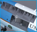 Air Force One Boeing VC-25A (Cutaway) 1/144 Scale Model Upper Deck Detail