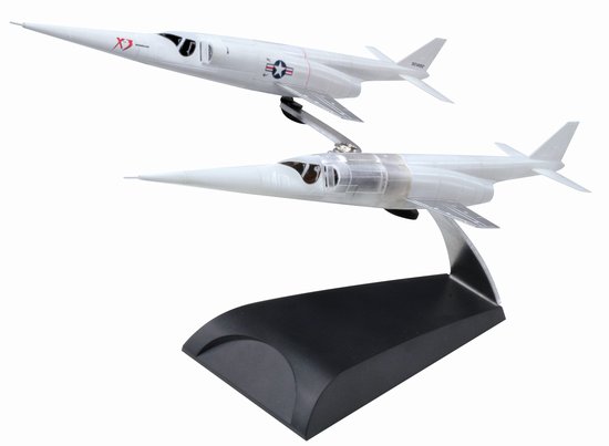 Douglas X-3 Stiletto, Edwards AFB 1/144 Scale Model With Stand