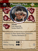 Bushido Minimoto Clan Faction Starter Set Masema Aya Profile Card