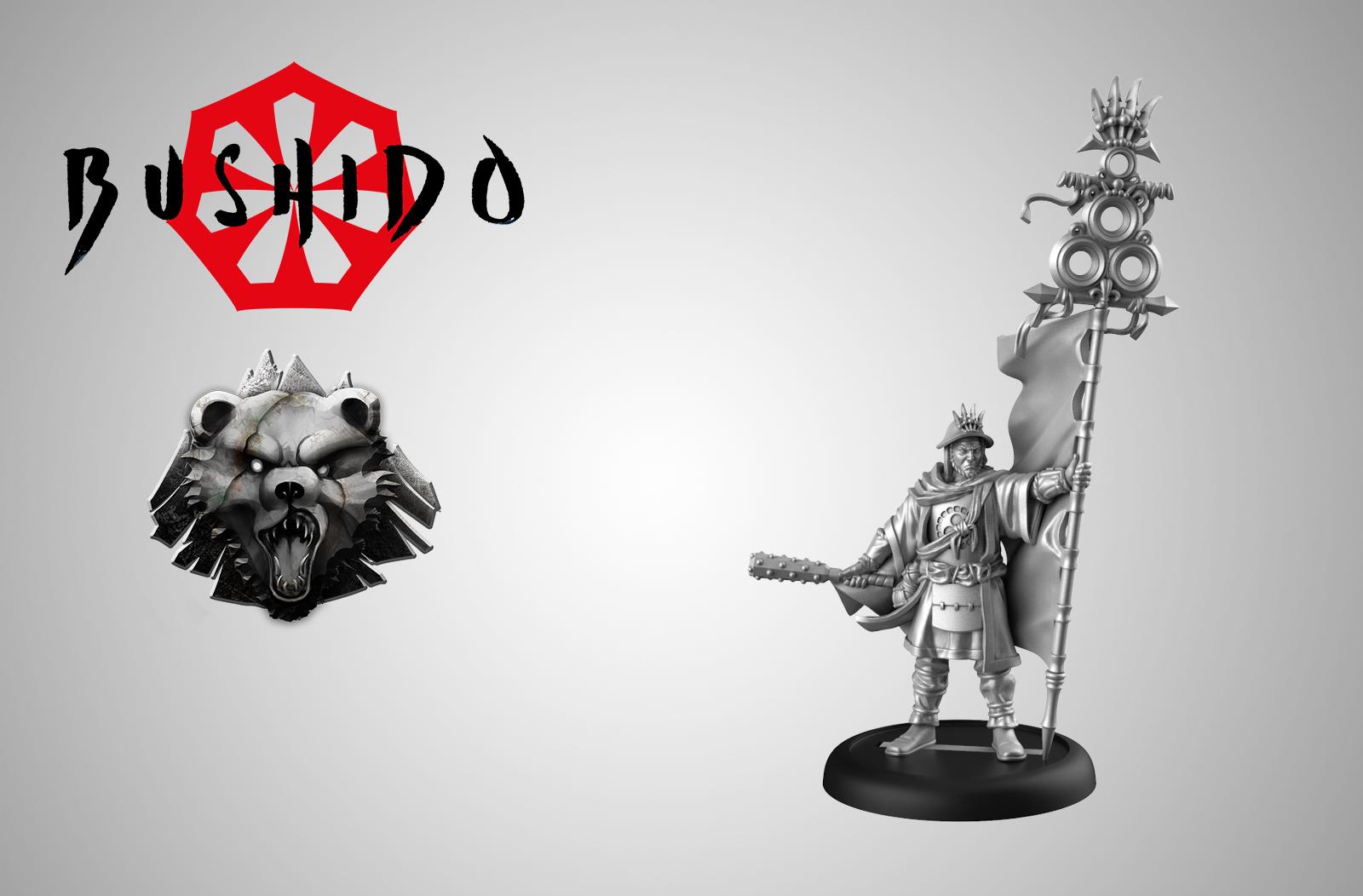 Bushido Minimoto Clan “Masaema Yama” Miniature Figure