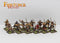 Medieval Archers, 28mm Plastic Model Figures Painted Example