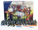 Mercenaries European Infantry 1450 - 1500, 28 mm Scale Model Plastic Figures Box Contents