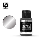 Metal Color Magnesium Acrylic Paint, 32 ml Bottle By Acrylicos Vallejo