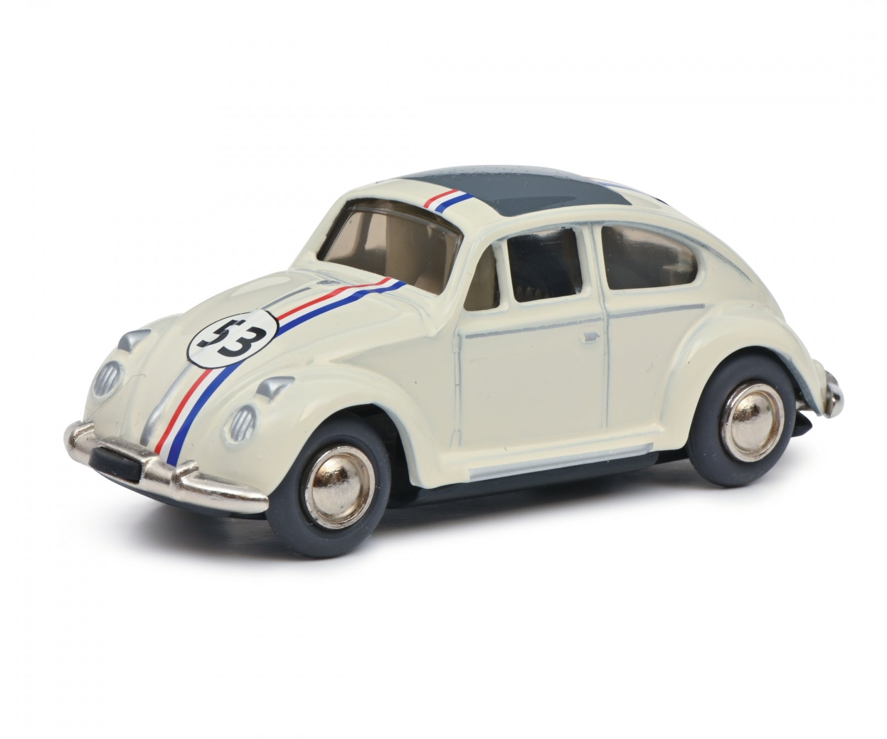 Micro Racer VW Beetle #53 Diecast Construction Kit Completed 