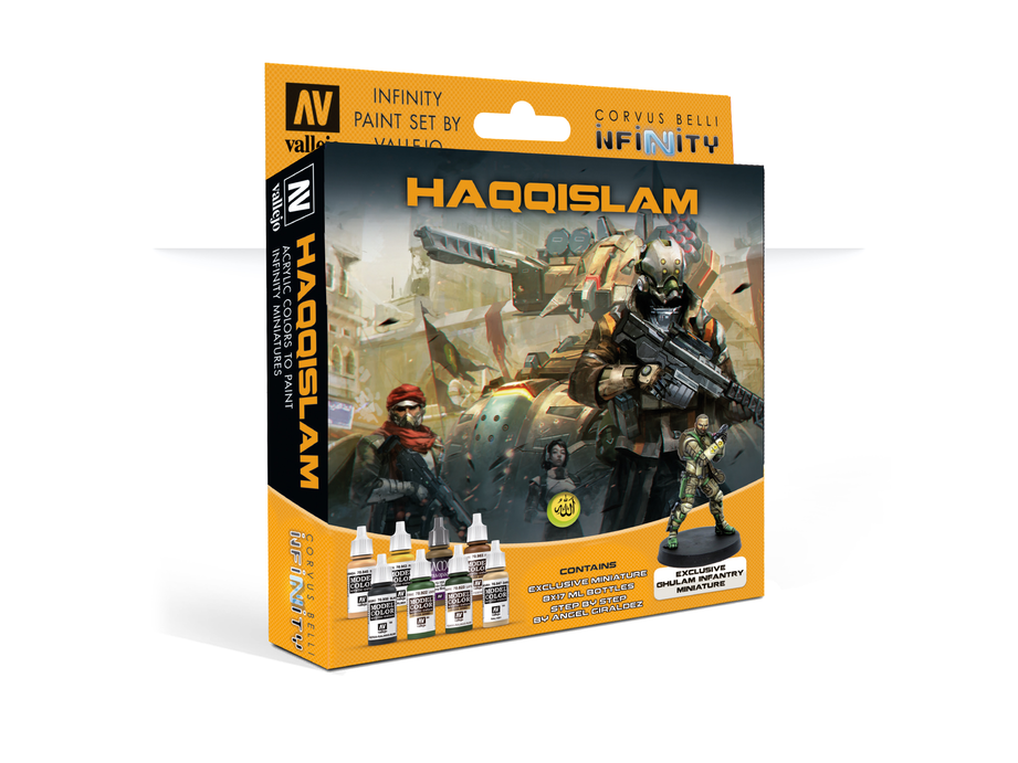Infinity Haqqislam Model Color Paint Set by Acrylicos Vallejo