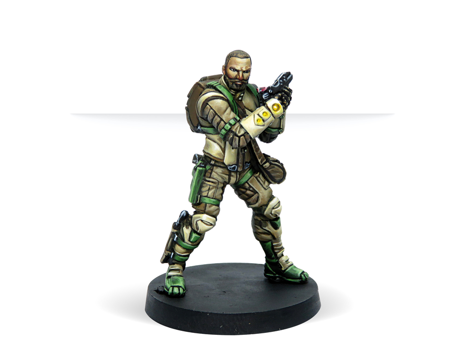 Infinity Haqqislam Model Color Paint Set Bonus Figure