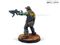 Infinity NA2 Monstruckers (Submachine Gun) Miniature Game Figure Side View
