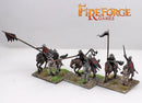 Medieval Mounted Sergeants, 28mm Model Figures Painted Examples
