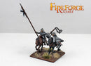 Medieval Mounted Sergeants, 28mm Model Figures Detailed Example