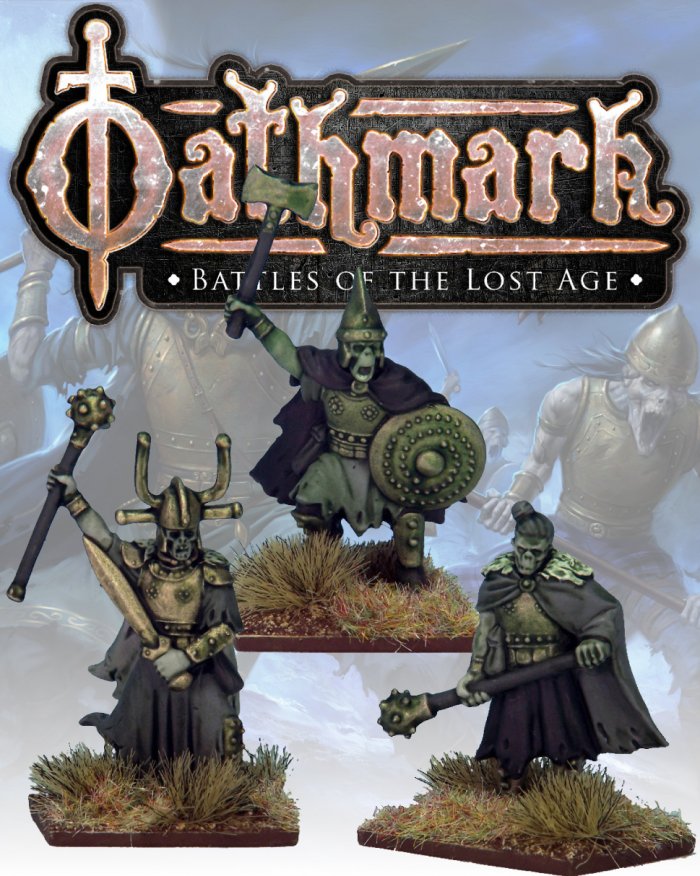 Noarth Star Military Figures Oathmark Revenant Champions, 28 mm Scale Metal Figures