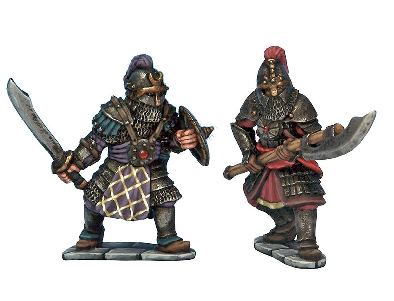 Frostgrave Cultist Knight & Templar, 28 mm Scale Model Metal Figures