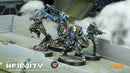 Infinity O-12 Nyoka Assault Troops Miniature Game Figures Scene