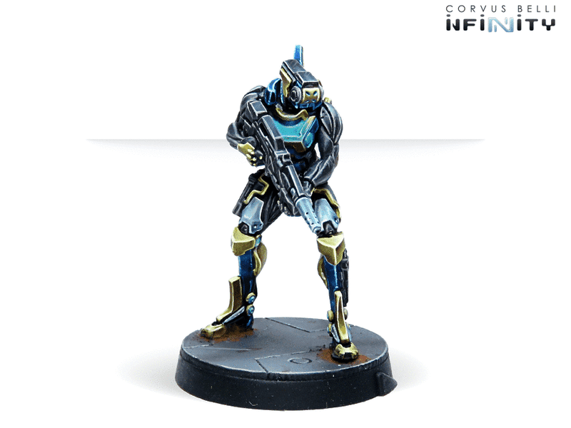 Infinity CodeOne O-12 Action Pack Miniature Game Figure Specialist Operative Multi Rifle