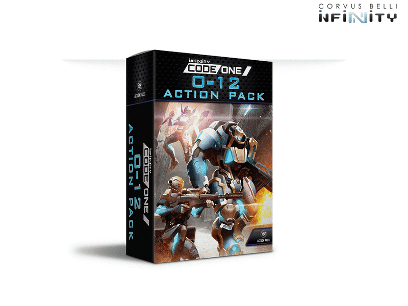 Infinity CodeOne O-12 Action Pack Miniature Game Figures Box