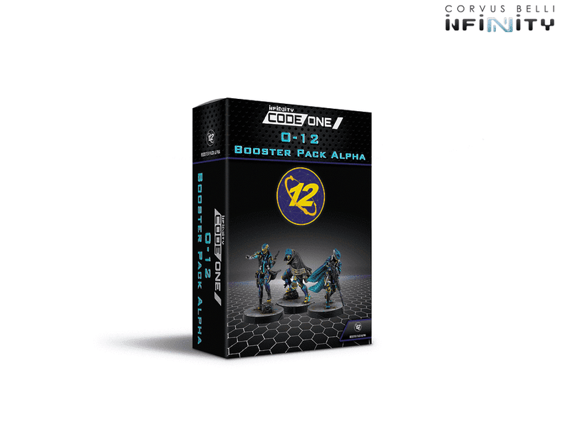 Infinity CodeOne O-12 Booster Pack Alpha Miniature Game Figures Box
