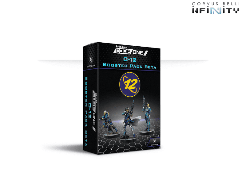 Infinity CodeOne O-12 Booster Pack Beta Miniature Game Figures Box