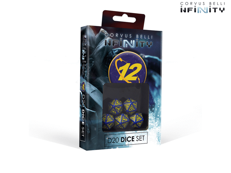 Infinity O-12 D20 Dice Set