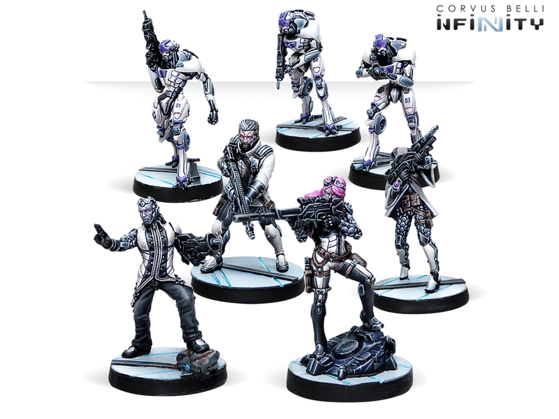 Infinity Operation Coldfront Miniture Game Set ALEPH