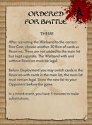 Bushido Ronin Special Card Deck Ordered For Battle