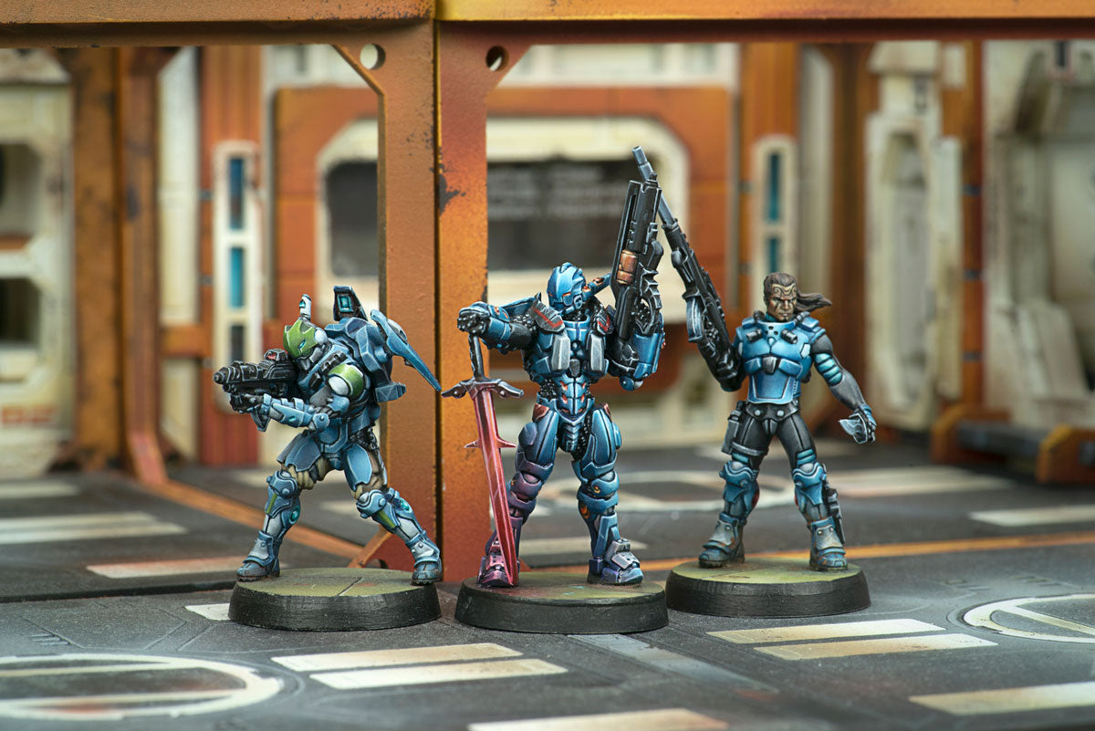 Infinity CodeOne PanOceania Booster Pack Alpha Miniature Game Figures