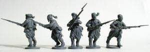 Perry Miniatures American Civil War Zouaves 1861-1865 (28 mm) Scale Model Plastic Figures Unpainted Example