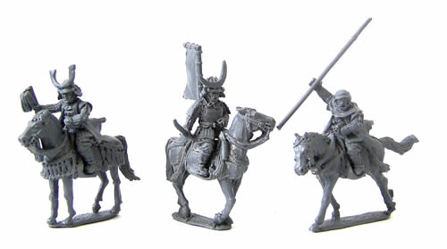 Perry Miniatures Samurai (1550–1615) Mounted Commanders 28mm Metal Figures