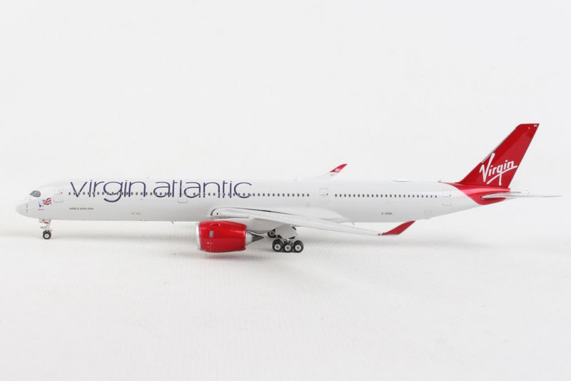 Airbus A350-1000 Virgin Atlantic (G-VPRD) 1:400 Scale Model Left Side View