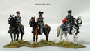Napoleonic Prussian High Command, 28 mm Scale Model Metal Figures