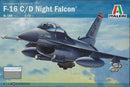 Lockheed Martin F-16 C/D Night Falcon 1/72 Scale Model Kit